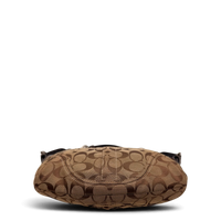 Coach Schultertasche Hobo Signature beige