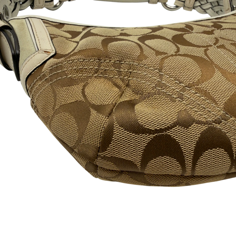 Coach Schultertasche Hobo Signature