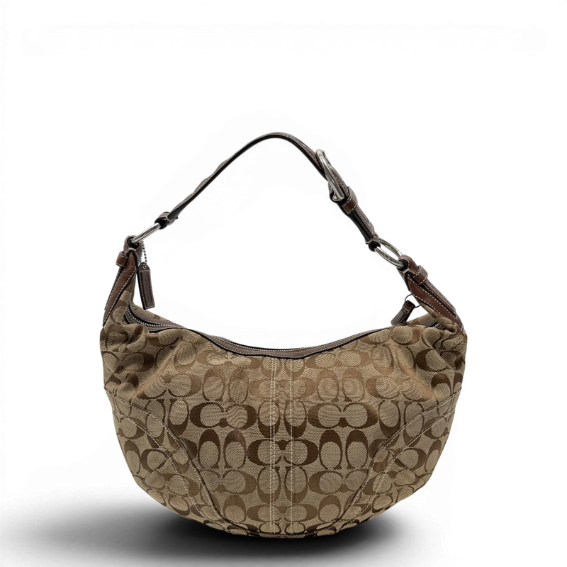 Coach Schultertasche Hobo Signature