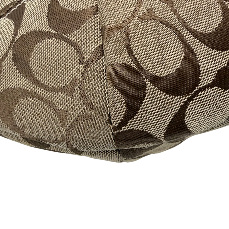 Coach Schultertasche Hobo Signature