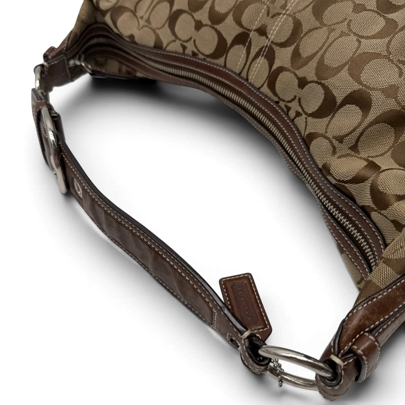 Coach Schultertasche Hobo Signature