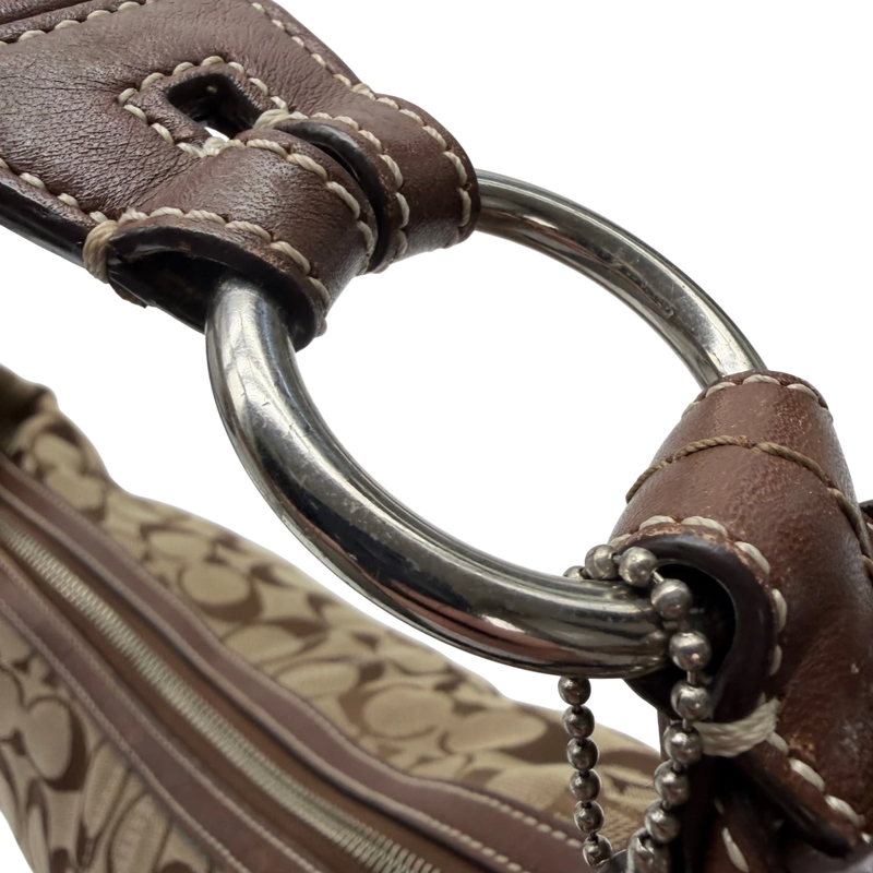 Coach Schultertasche Hobo Signature