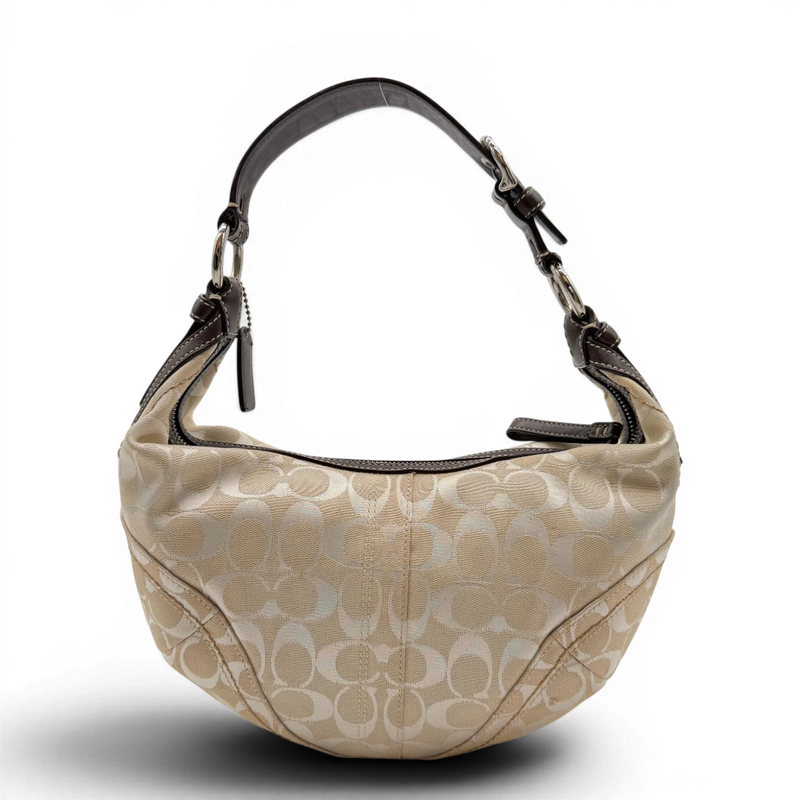 Coach Shoulder Bag Hobo Signature