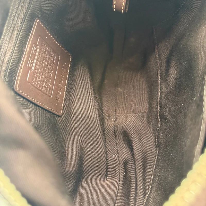 Coach Shoulder Bag Hobo Signature