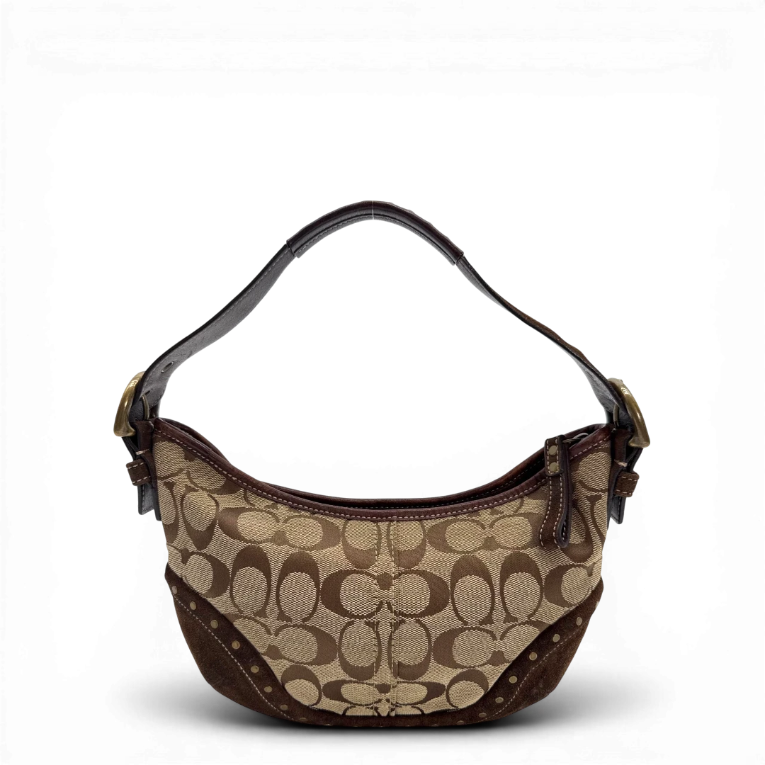 Coach Schultertasche Hobo Signature