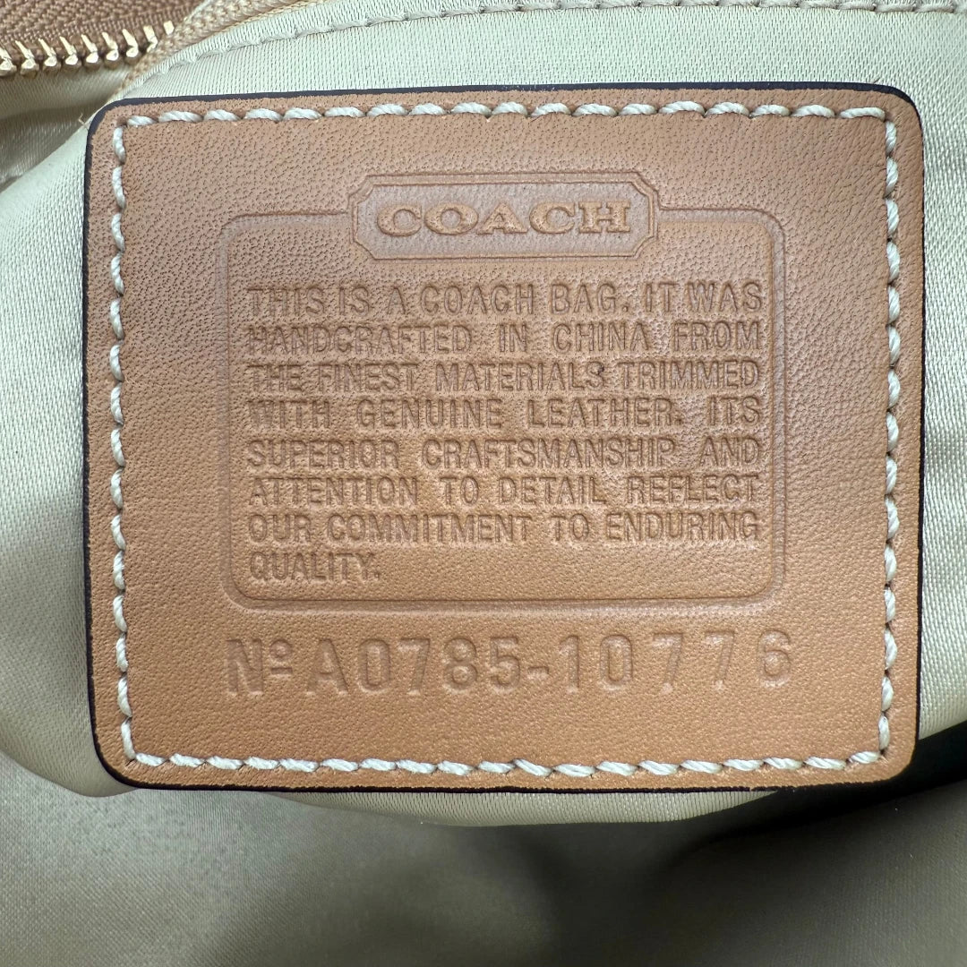 Coach Hobo Signature Shoulder Bag