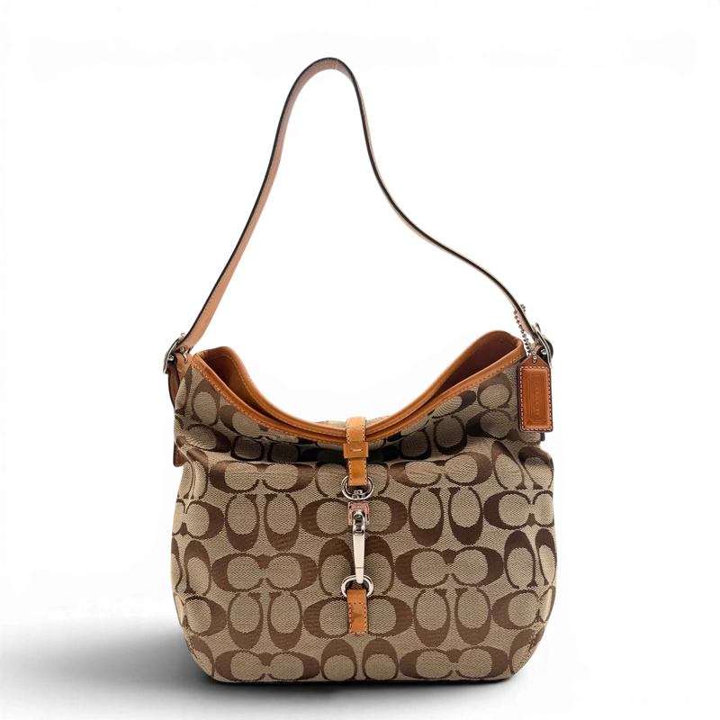 Coach Schultertasche Jackie Bucket Signature
