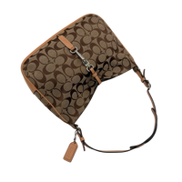 Coach Schultertasche Jackie Signature beige