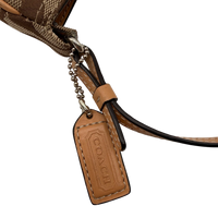 Coach Schultertasche Jackie Signature beige