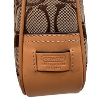 Coach Schultertasche Jackie Signature beige