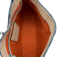 Coach Schultertasche Jackie Signature beige