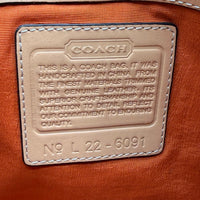 Coach Schultertasche Jackie Signature beige