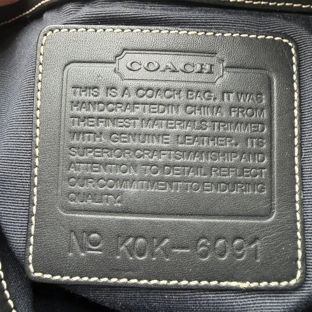 Coach Jackie Signature Shoulder Bag