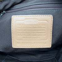 Coach Schultertasche Signature beige