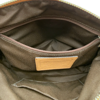Coach Schultertasche Signature beige