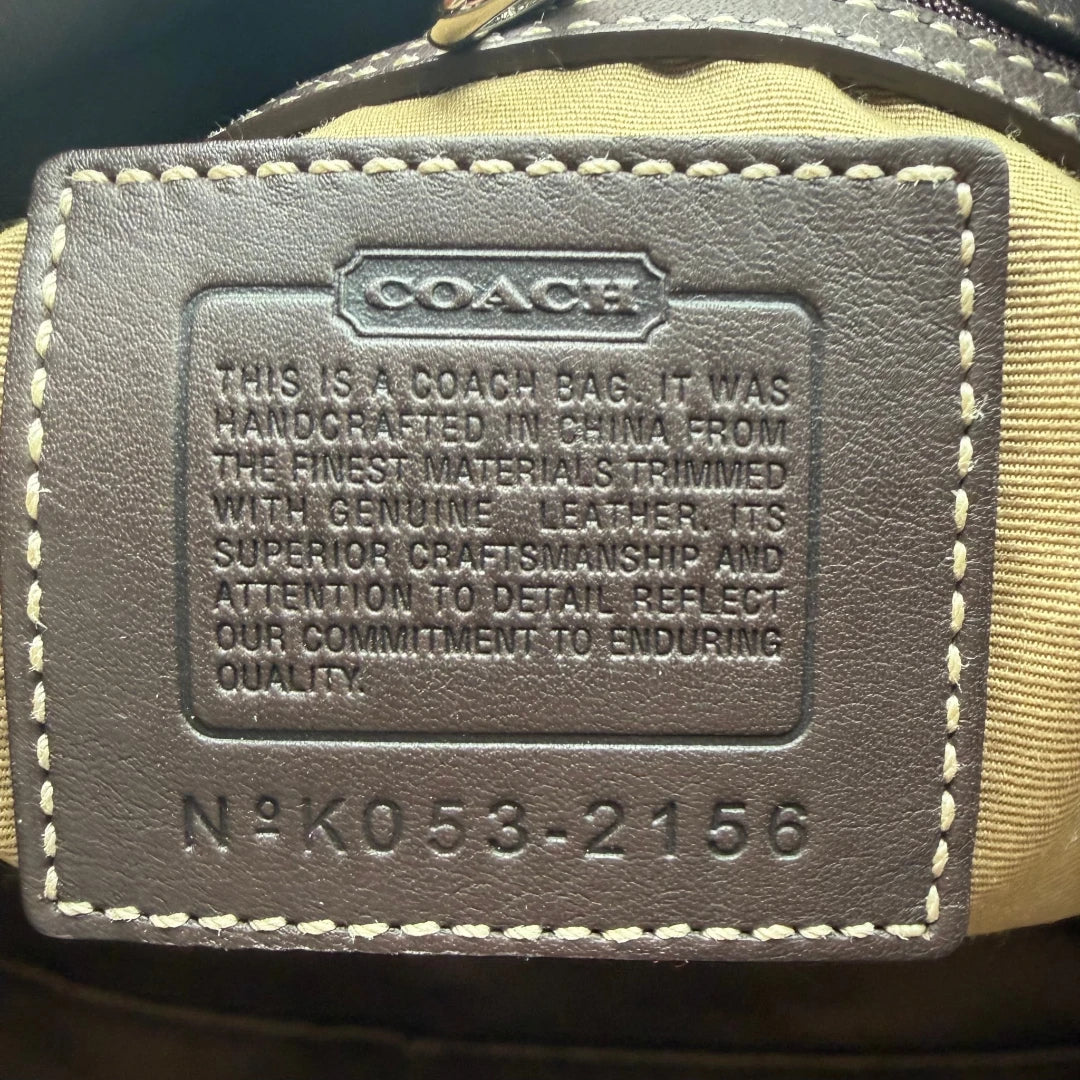 Coach Signature Shoulder Bag