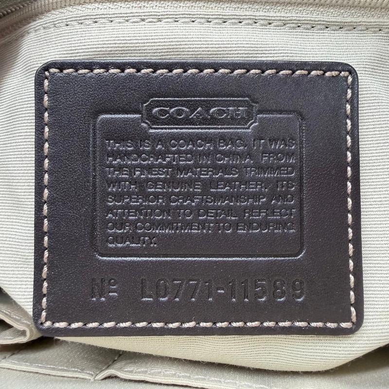 Coach Signature Shoulder Bag