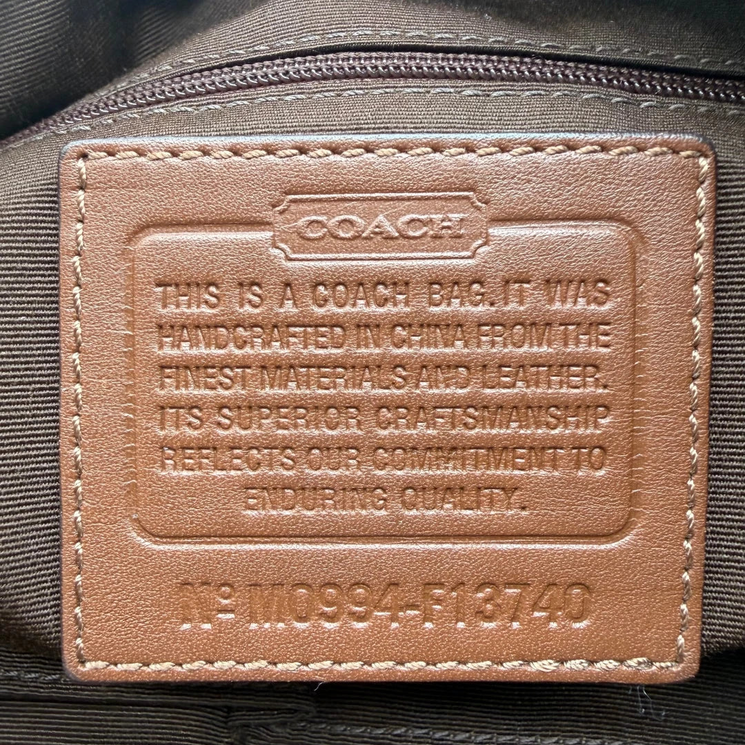 Coach Schultertasche Signature large