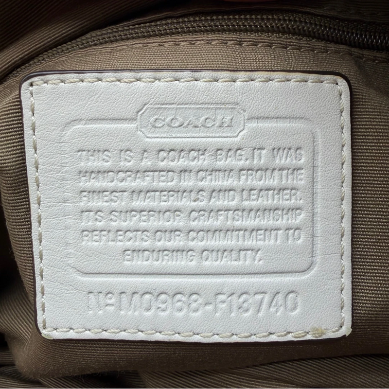 Coach Schultertasche Signature large