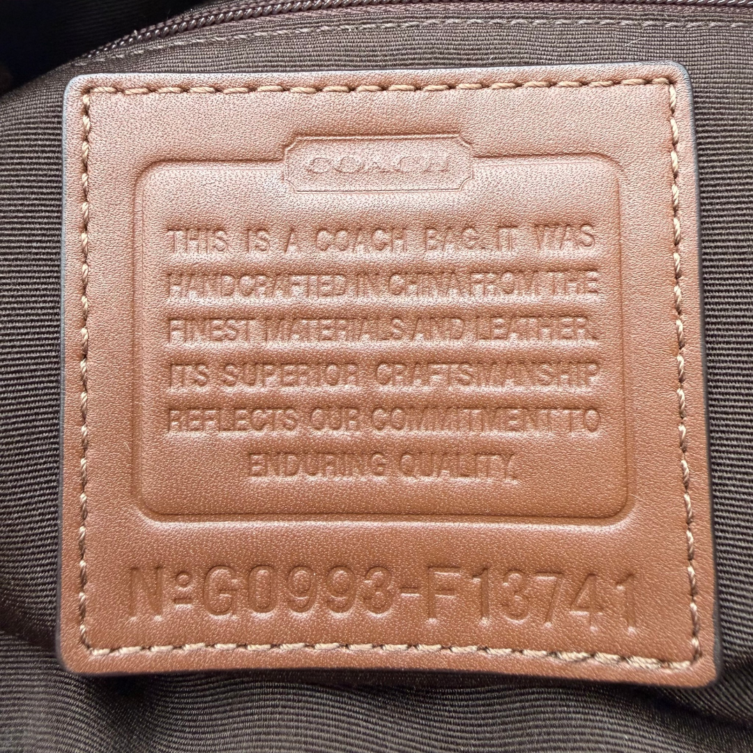 Coach Schultertasche Signature large