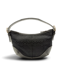 Coach Schultertasche Soho Mini Signature schwarz – Gesamtansicht