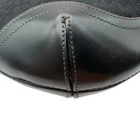 Coach Schultertasche Soho Mini Signature schwarz – Ecken im Detail