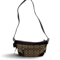 Coach Schultertasche Soho Signature beige
