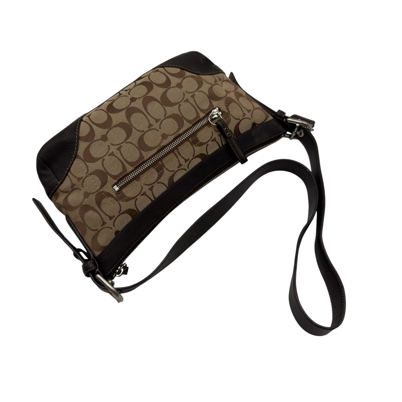 Coach Schultertasche Soho Signature beige