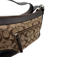 Coach Schultertasche Soho Signature beige