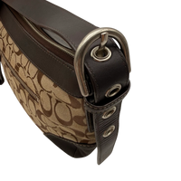 Coach Schultertasche Soho Signature beige