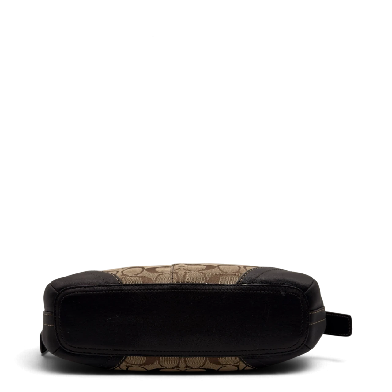 Coach Schultertasche Soho Signature beige