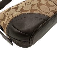 Coach Schultertasche Soho Signature beige