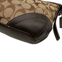 Coach Schultertasche Soho Signature beige