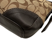 Coach Schultertasche Soho Signature beige
