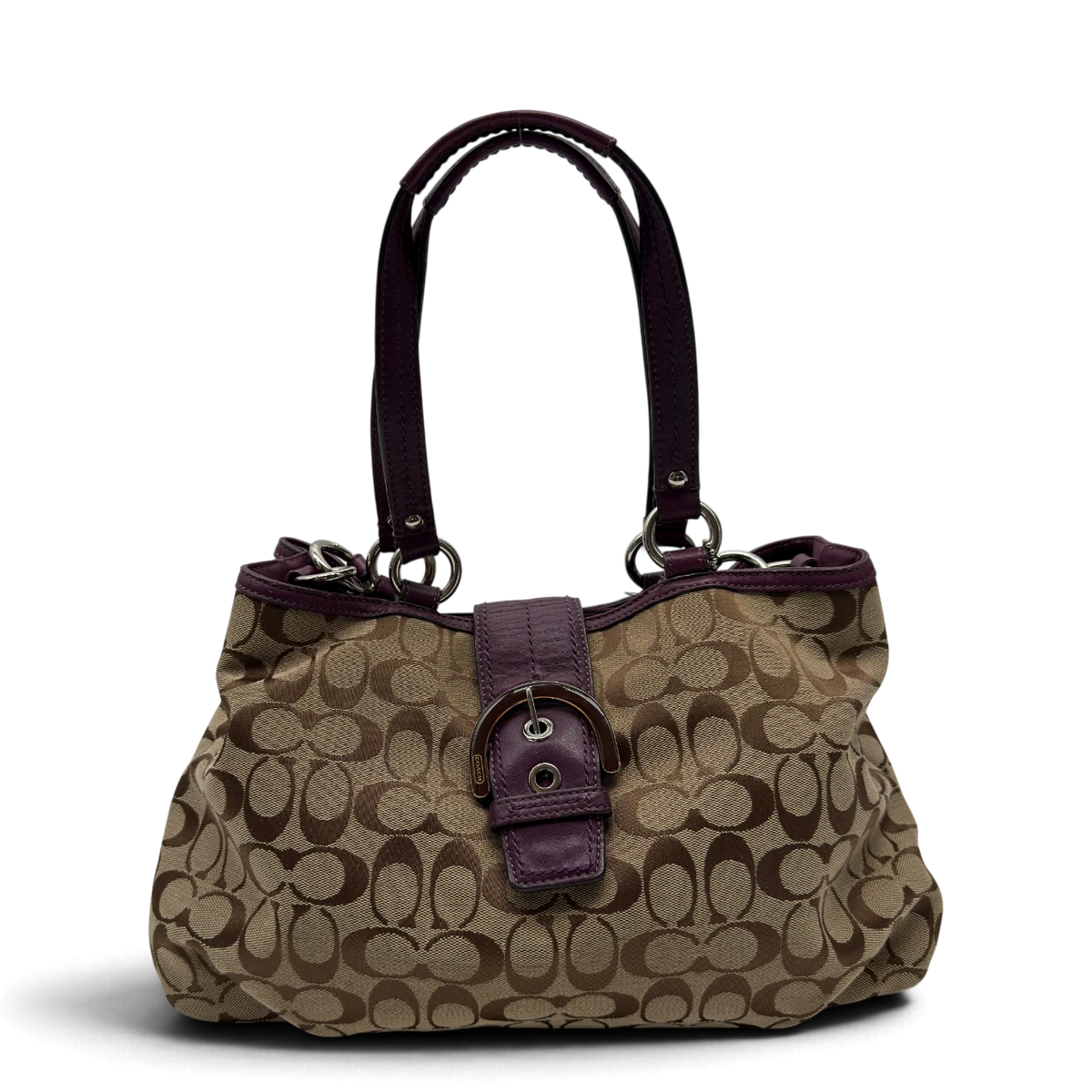 Coach Shopper Signature beige – Gesamtansicht