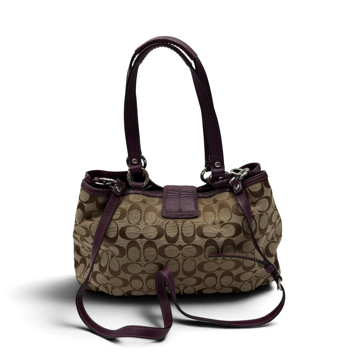 Coach Shopper Signature beige – Gesamtansicht
