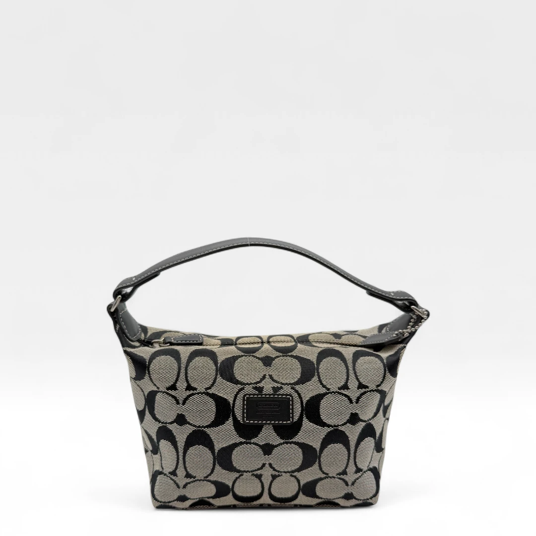Coach Handtasche Vanity Pouch grau