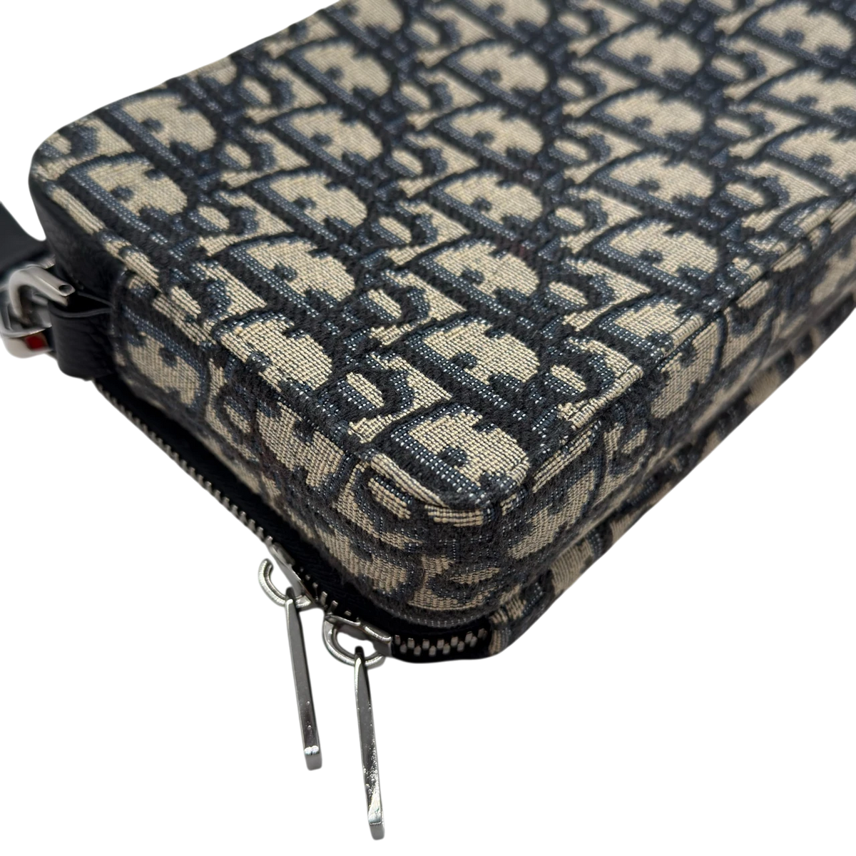 Dior Umhängetasche Crossbody Oblique monogram blau