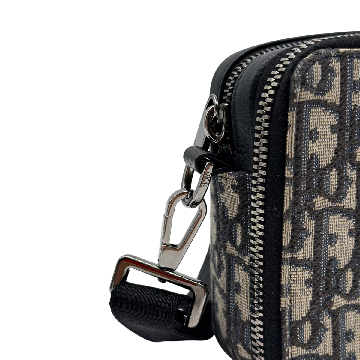 Dior Umhängetasche Crossbody Oblique monogram blau