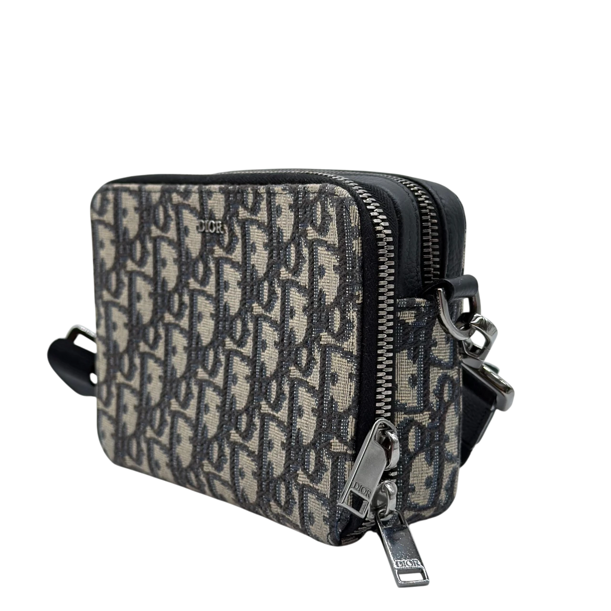Dior Umhängetasche Crossbody Oblique monogram blau