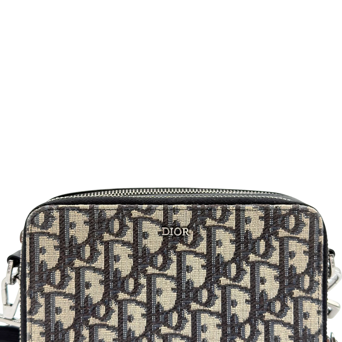 Dior Umhängetasche Crossbody Oblique monogram blau