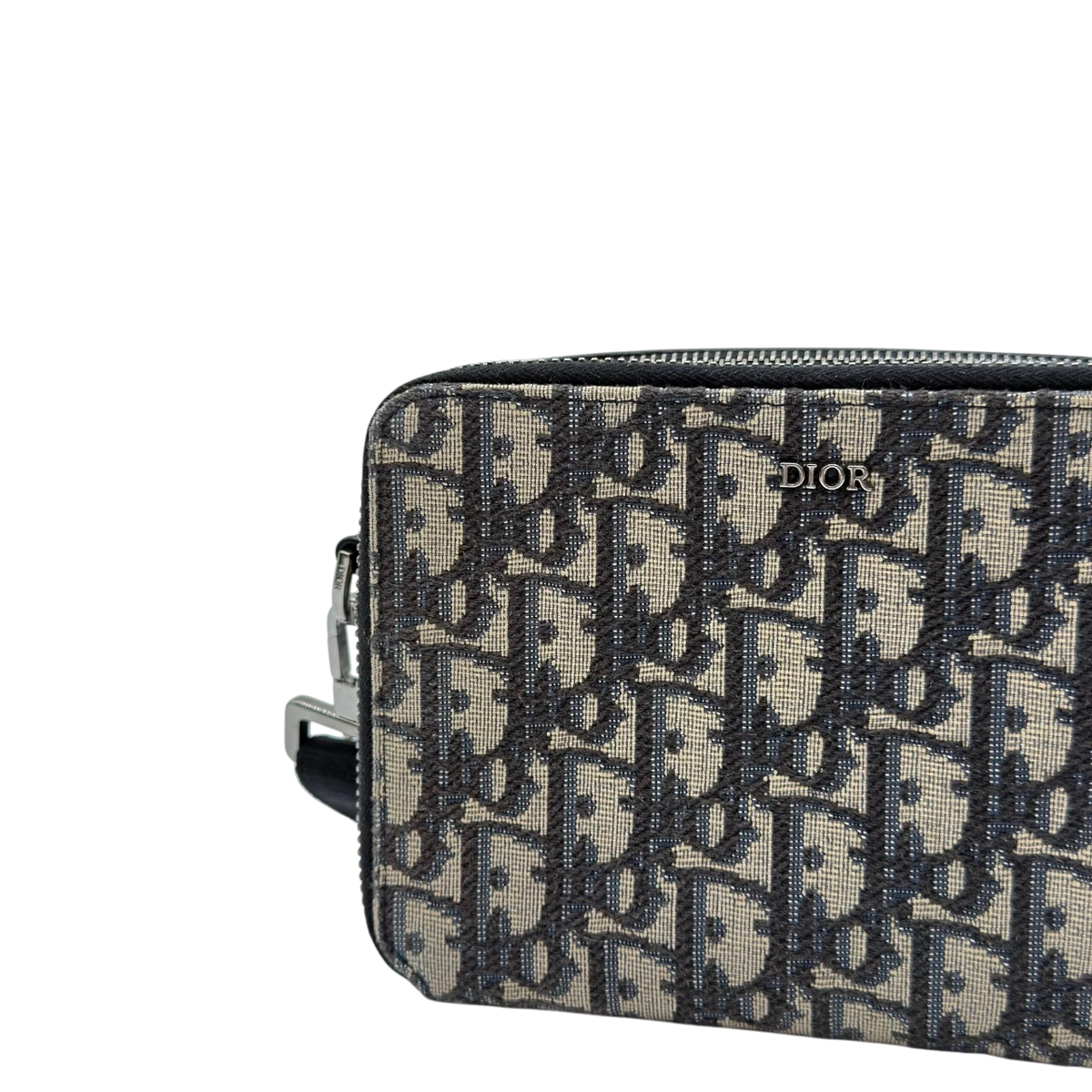 Dior Umhängetasche Crossbody Oblique monogram blau