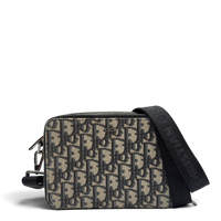 Dior Umhängetasche Crossbody Oblique monogram blau