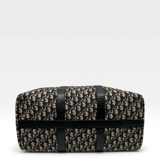 Dior Reisetasche 45 vintage monogram beige & blau