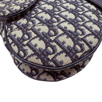 Dior Schultertasche Saddle bag Oblique Jacquard