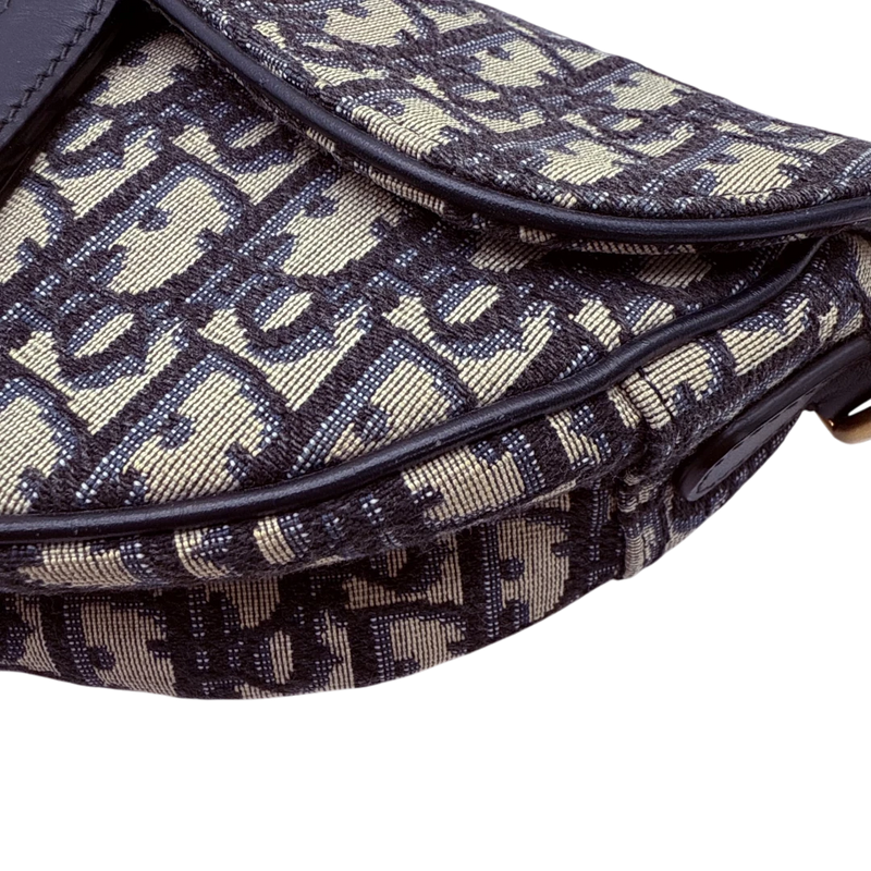 Sac bandoulière, sacoche de selle, jacquard oblique