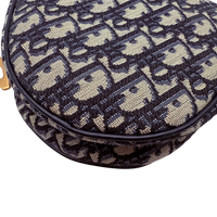 Dior Schultertasche Saddle bag Oblique Jacquard