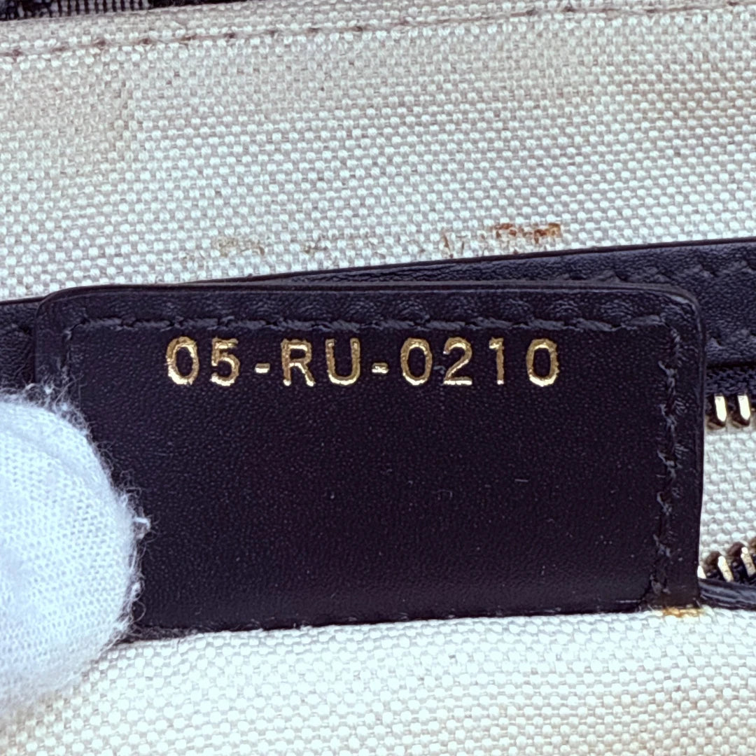 Dior Schultertasche Saddle bag Oblique Jacquard