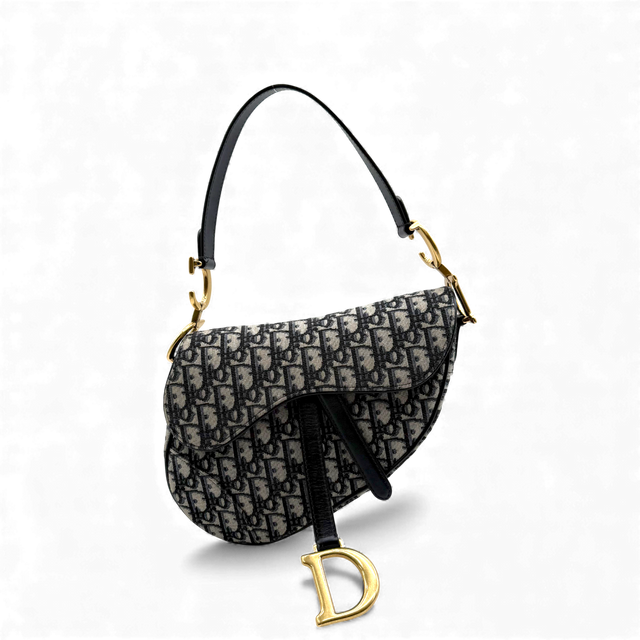 Shoulder bag Saddle bag Oblique Jacquard