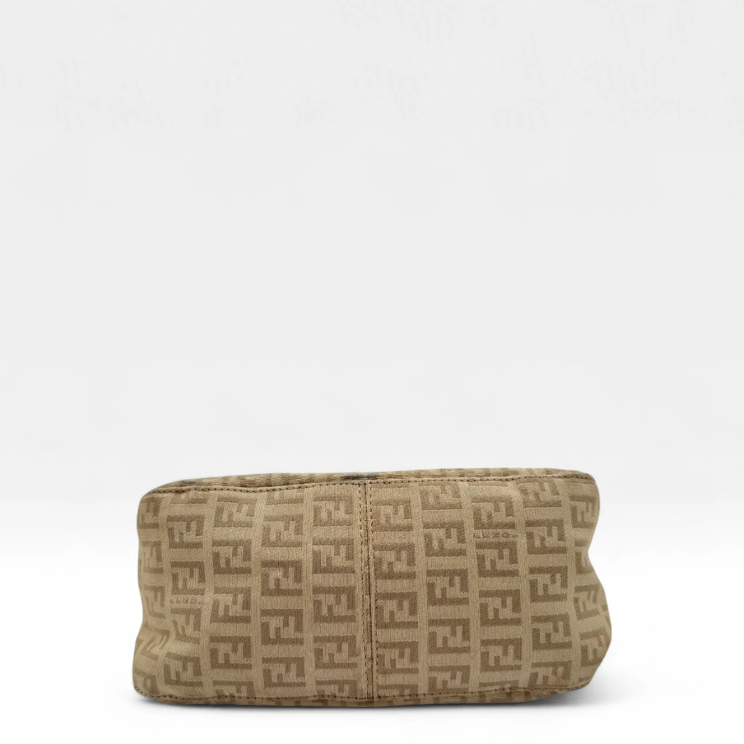 Fendi Handtasche Mini Mamma Baguette khaki & beige